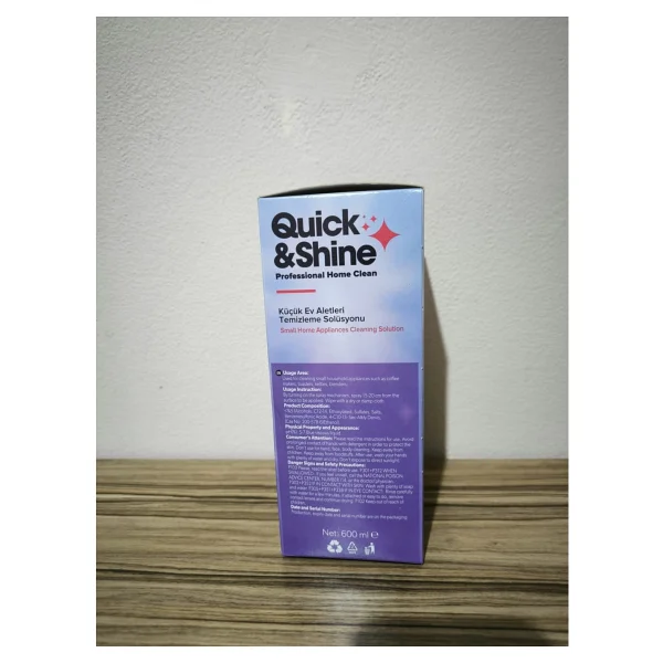 Quick&Shine 250 Gr Çamasır Makinesi Kazan Temizleme Tozu - Görsel 3
