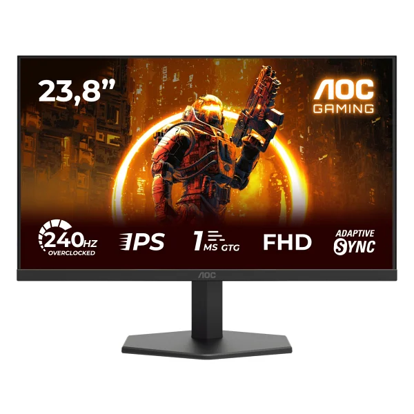 Aoc 24g11ze 23.8" 0.3 Ms Full HD Ips 200 Hz / 240 Hz Oc Oyuncu Monitörü - Görsel 2