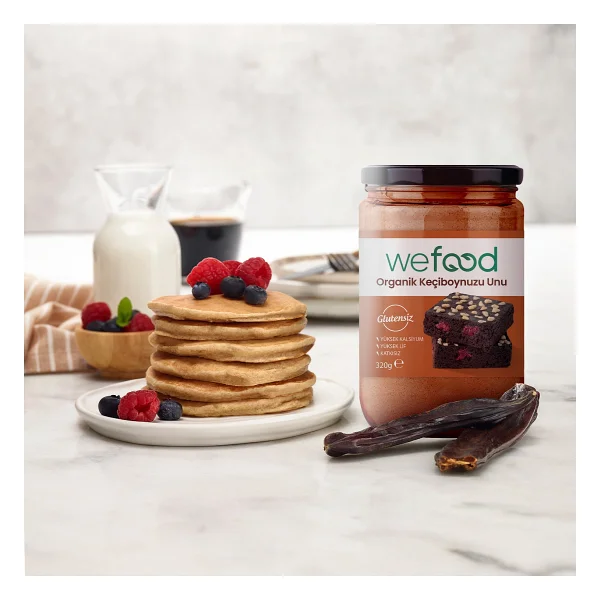 Wefood Organik Keçiboynuzu Unu 320 Gr - Görsel 3
