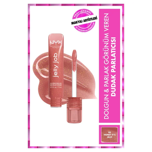 Nyx Professional Makeup Jelly Job Dudak Parlatıcısı - Görsel 5