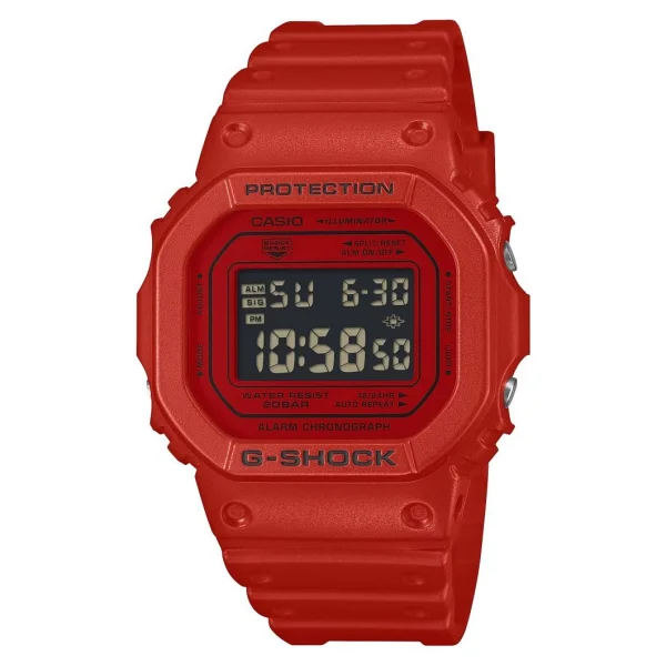 Casio G-Shock Dw-5600rrb-4dr Kırmızı Erkek Kol Saati - Görsel 5