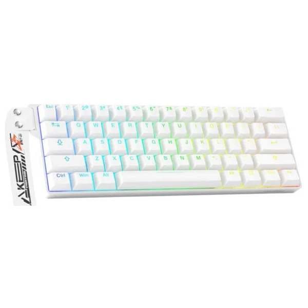Dareu Ek60 He Beyaz RGB %60 Tkl Yulong Magnetic Switch Kablolu Mekanik Oyuncu Klavyesi - Görsel 2