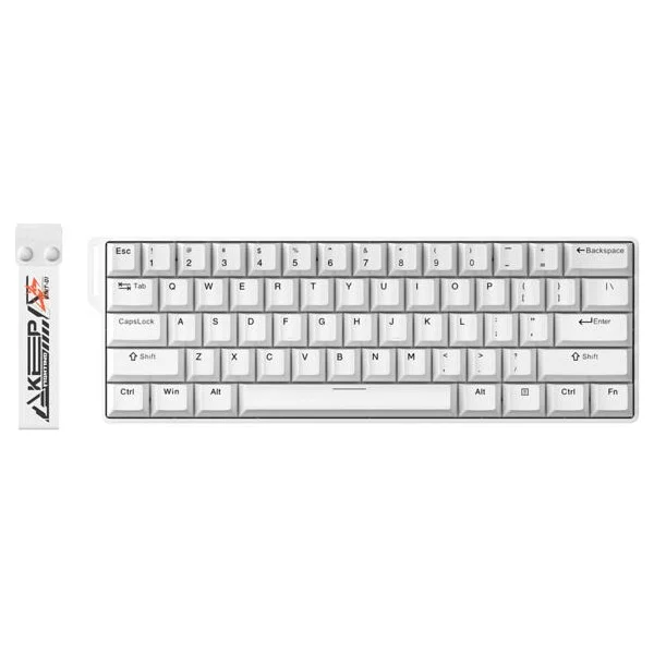 Dareu Ek60 He Beyaz RGB %60 Tkl Yulong Magnetic Switch Kablolu Mekanik Oyuncu Klavyesi - Görsel 3