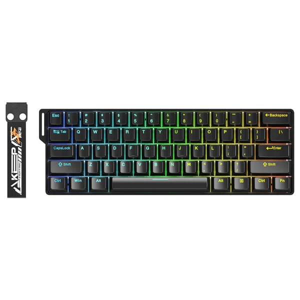 Dareu Ek60 He Beyaz RGB %60 Tkl Yulong Magnetic Switch Kablolu Mekanik Oyuncu Klavyesi - Görsel 6