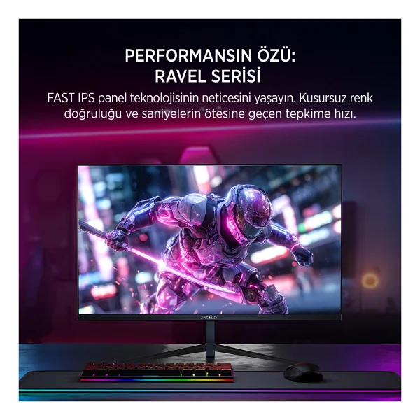 James Donkey Ravel R40 24" 0.5 Ms Full HD Ips 240 Hz Oyuncu Monitörü - Görsel 4