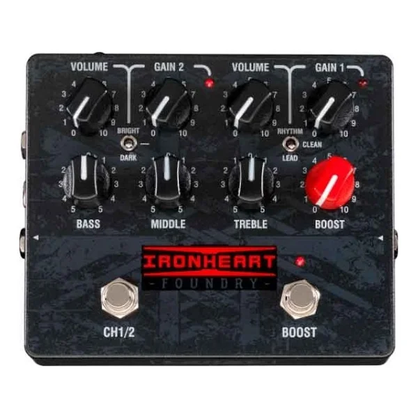 Laney Ironheart Irf-Loudpedal 60 W 2 Kanal Amfi Pedalı - Görsel 6