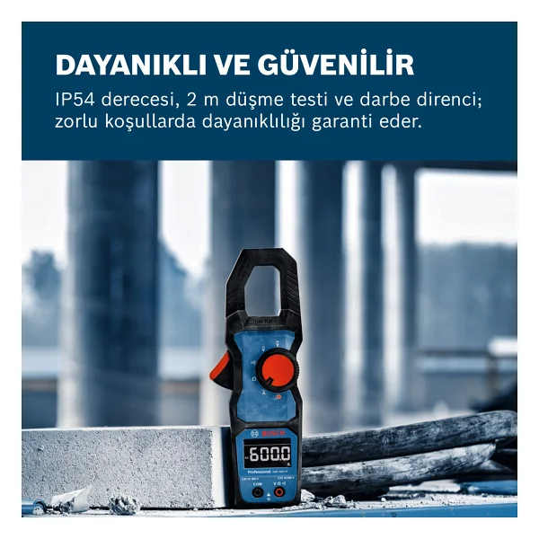 Bosch Gmc 600-15 600 V Pens Ampermetre - Görsel 6