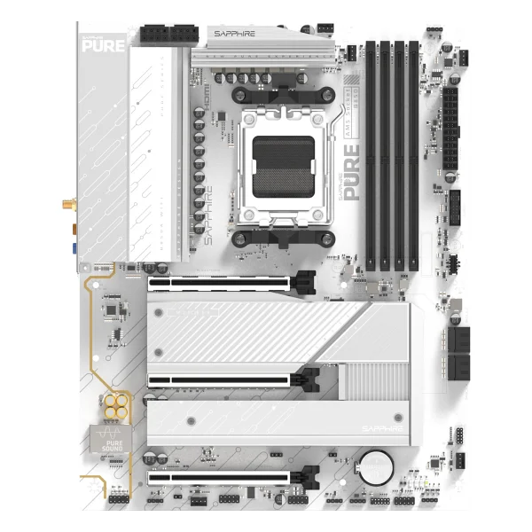 Sapphire Pure B850a Wıfı7 52123-11-40g AMD Am5 DDR5 Atx Anakart - Görsel 8