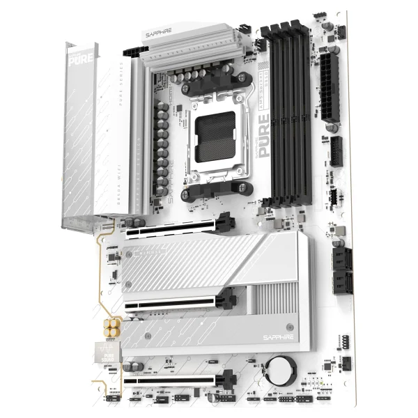 Sapphire Pure B850a Wıfı7 52123-11-40g AMD Am5 DDR5 Atx Anakart - Görsel 3