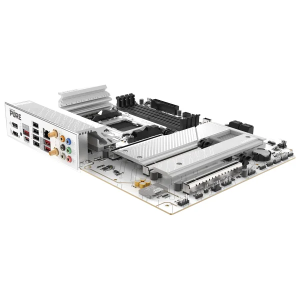 Sapphire Pure B850a Wıfı7 52123-11-40g AMD Am5 DDR5 Atx Anakart - Görsel 5
