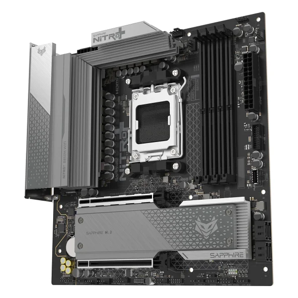 Sapphire Nitro+ B850m Wi-Fi 52123-01-40g AMD Am5 DDR5 Micro Atx Anakart - Görsel 3