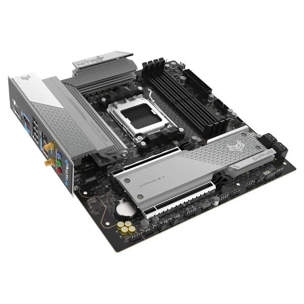 Sapphire Nitro+ B850m Wi-Fi 52123-01-40g AMD Am5 DDR5 Micro Atx Anakart - Görsel 4