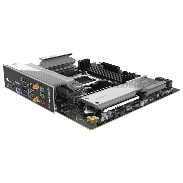 Sapphire Nitro+ B850m Wi-Fi 52123-01-40g AMD Am5 DDR5 Micro Atx Anakart - Görsel 5