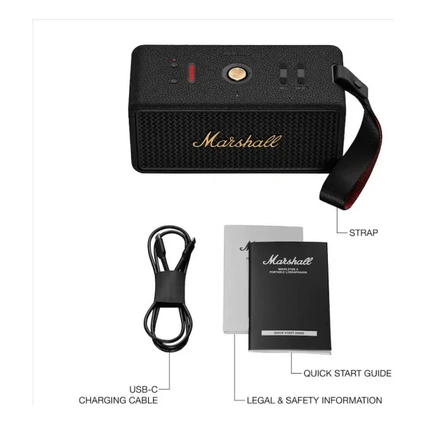 Marshall Middleton Iı Siyah Bluetooth Hoparlör - Görsel 7