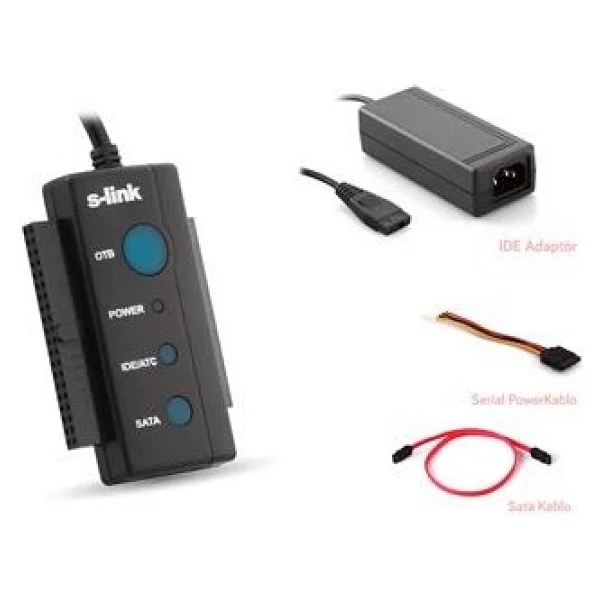 S-Link Sl-Sata35 USB To Ide-Sata Dönüştürücü - Görsel 6