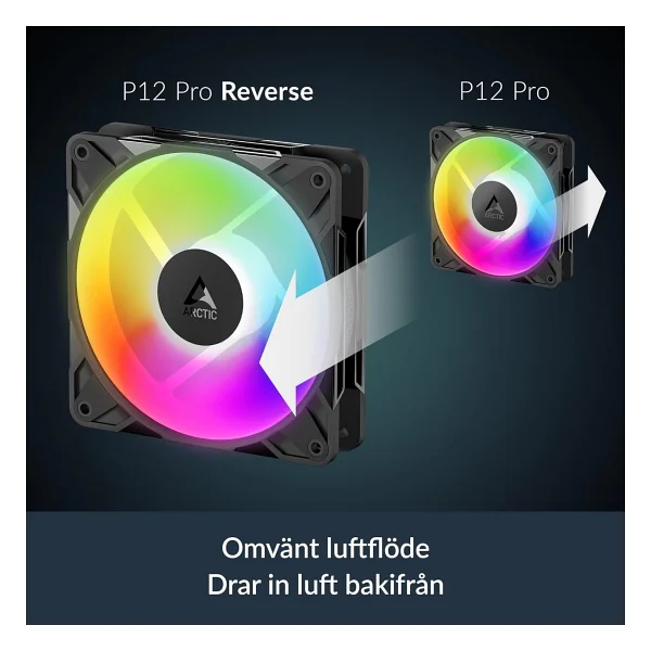 Arctic P12 Pro Reverse Argb Acfan00322a 12 Cm Kasa Fanı - Görsel 3