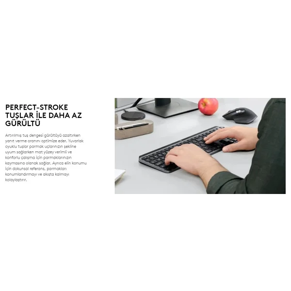 Logitech Mx Keys For Business 920-010254 Kablosuz Klavye - Görsel 8