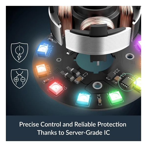Arctic P14 Pro Reverse Argb Acfan00323a 14 Cm Kasa Fanı - Görsel 5