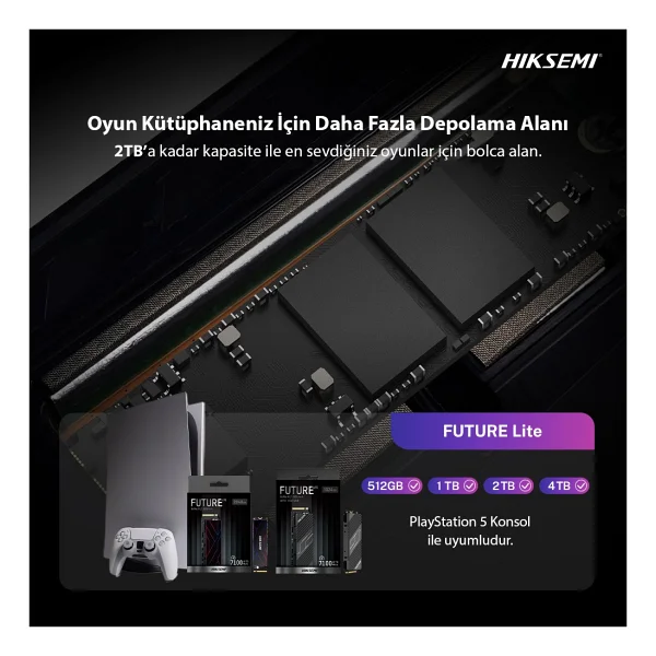 Hiksemi Future Lite Hs-SSD-Future-Lıte Pcı-Express 4.0 512 GB M.2 SSD - Görsel 6