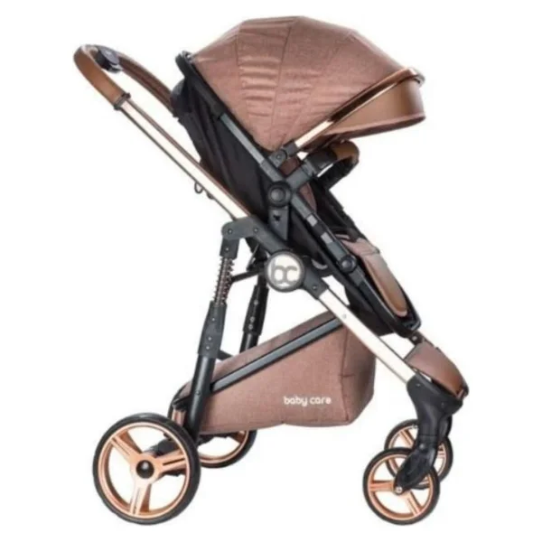 Baby Care Crom Travel Sistem Bebek Arabası Kahverengi St452 - Görsel 3