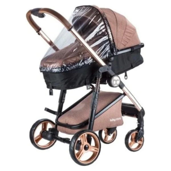 Baby Care Crom Travel Sistem Bebek Arabası Kahverengi St452 - Görsel 4