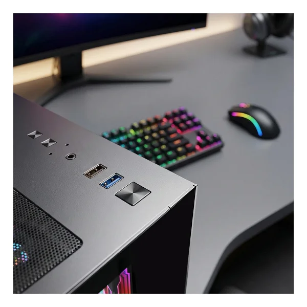 Rampage Nova Lcd Ekran Argb Fanlı Atx Oyuncu Kasası - Görsel 4