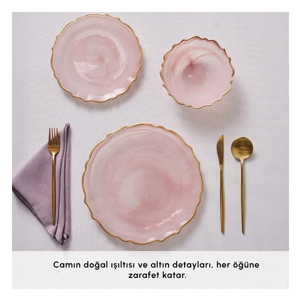 Emsan Icequeen 18 Parça 6 Kişilik Yemek Takımı - Görsel 7