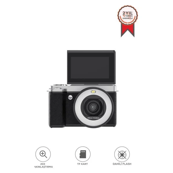Torima Cmr45 Pembe Dijital Fotoğraf Makinesi - Görsel 9