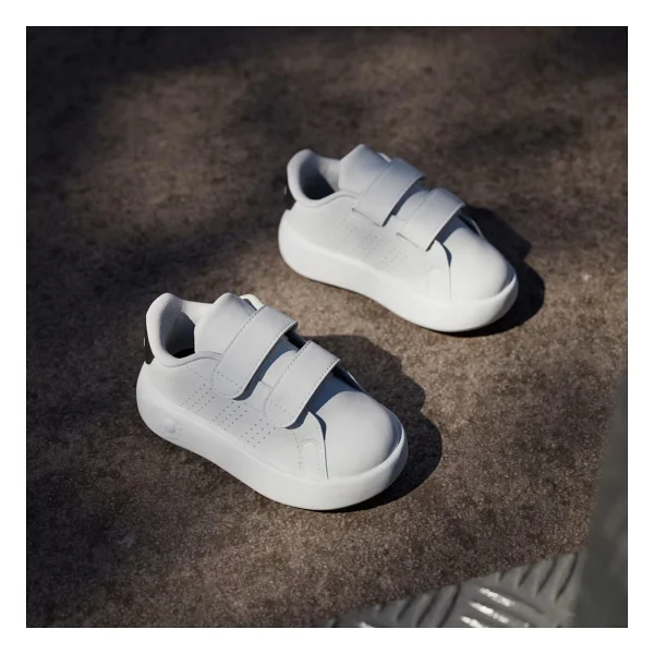 Adidas Advantage Cf I Id5284 Beyaz-Siyah Bebek Spor Ayakkabı - Görsel 4