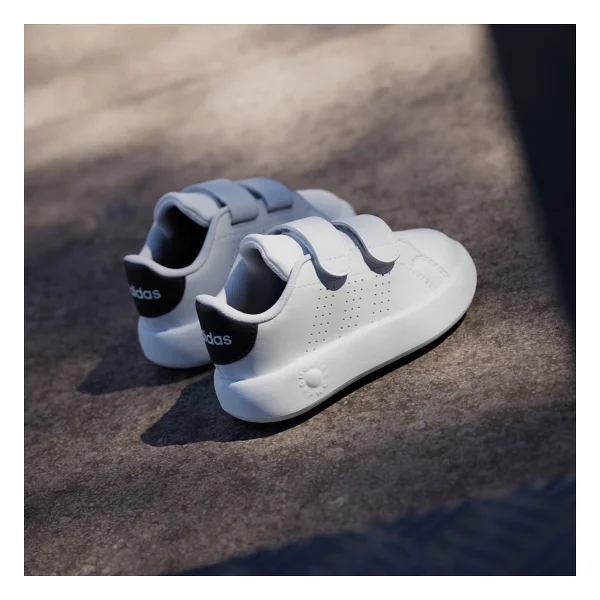 Adidas Advantage Cf I Id5284 Beyaz-Siyah Bebek Spor Ayakkabı - Görsel 5