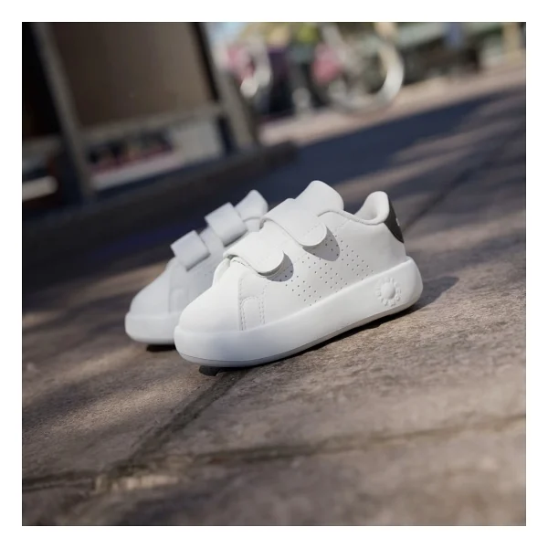 Adidas Advantage Cf I Id5284 Beyaz-Siyah Bebek Spor Ayakkabı - Görsel 7