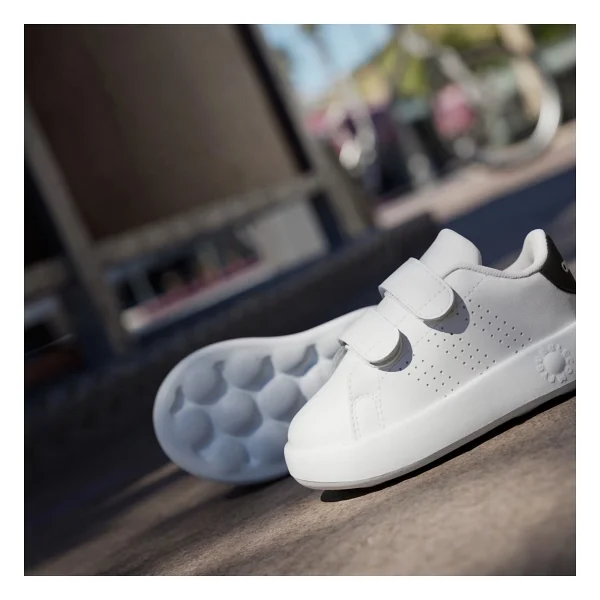 Adidas Advantage Cf I Id5284 Beyaz-Siyah Bebek Spor Ayakkabı - Görsel 9