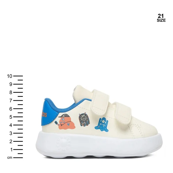Adidas Tenis Advantage Cf I Kı0740 Beyaz Bebek Spor Ayakkabı - Görsel 8