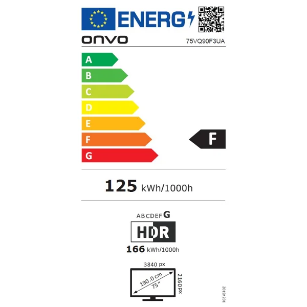 Onvo 75vq90f3ua 4K Ultra HD 75" 190 Ekran Uydu Alıcılı Google Smart QLED TV - Görsel 3
