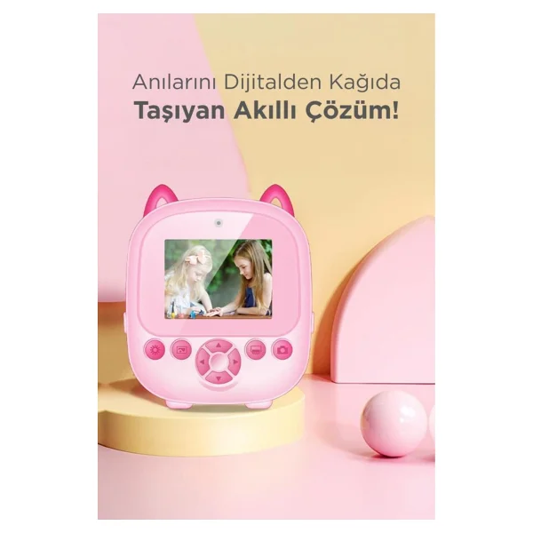 Torima Cmr-21 Pembe Fotoğraf Makinesi - Görsel 2