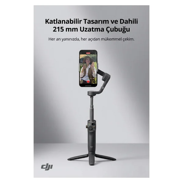Djı Osmo Mobile 6 Siyah Gimbal - Görsel 2