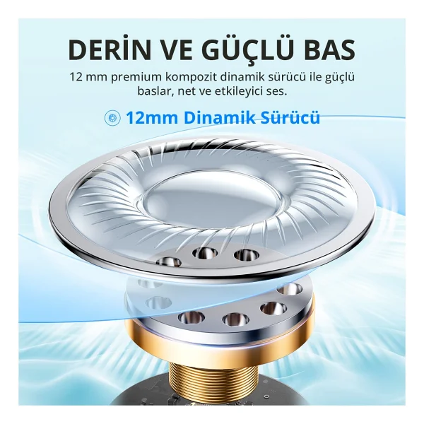 Earfun Air Life TWS Kulak İçi Bluetooth Kulaklık - Görsel 3