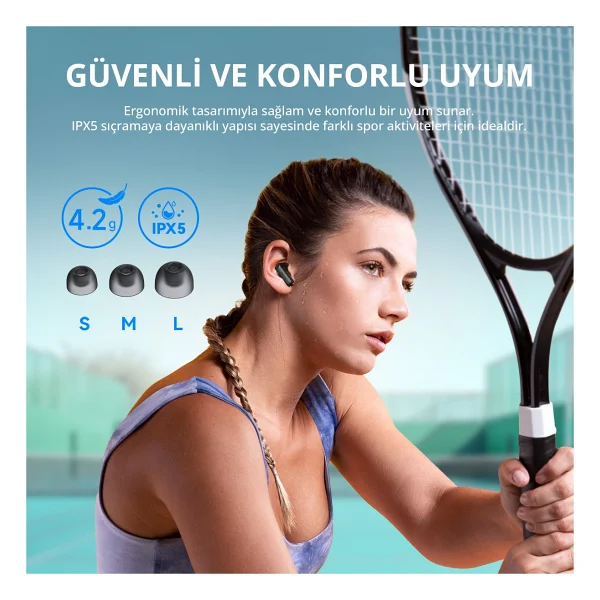 Earfun Air Life TWS Kulak İçi Bluetooth Kulaklık - Görsel 4