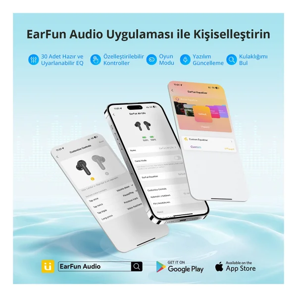 Earfun Air Life TWS Kulak İçi Bluetooth Kulaklık - Görsel 5
