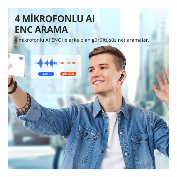 Earfun Air Life TWS Kulak İçi Bluetooth Kulaklık - Görsel 6