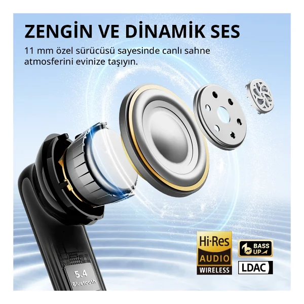 Earfun Air Pro 4i ANC TWS Kulak İçi Bluetooth Kulaklık - Görsel 4
