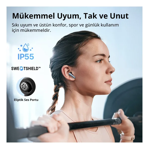 Earfun Air Pro 4i ANC TWS Kulak İçi Bluetooth Kulaklık - Görsel 7