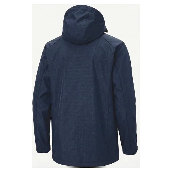 Ghassy Co. Erkek Rüzgarlık/Yağmurluk Outdoor Omuz Detaylı Mevsimlik Lacivert Spor Ceket - Görsel 4
