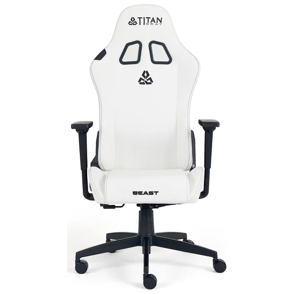 Titan Seat Beast Leather White Deri Oyuncu Koltuğu - Görsel 2