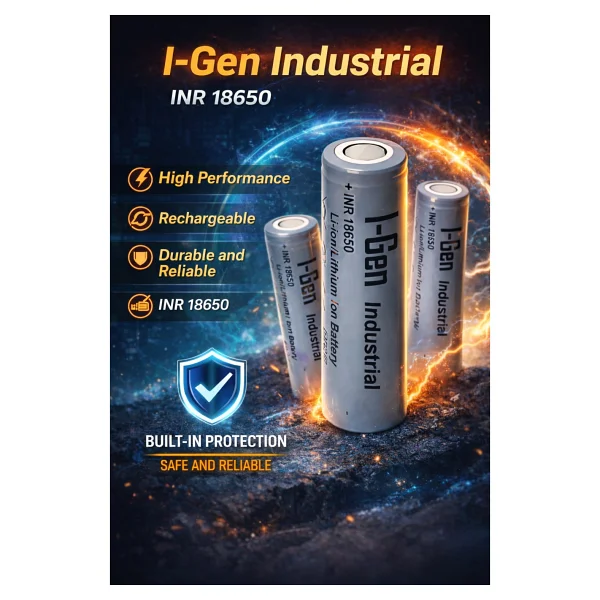 I-Gen G101 Pil Şarj Aleti + 18650 3.7v 2000 mAh Li-İon Şarjlı Pil - Görsel 3