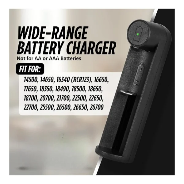 I-Gen G101 Pil Şarj Aleti + 18650 3.7v 2000 mAh Li-İon Şarjlı Pil - Görsel 7