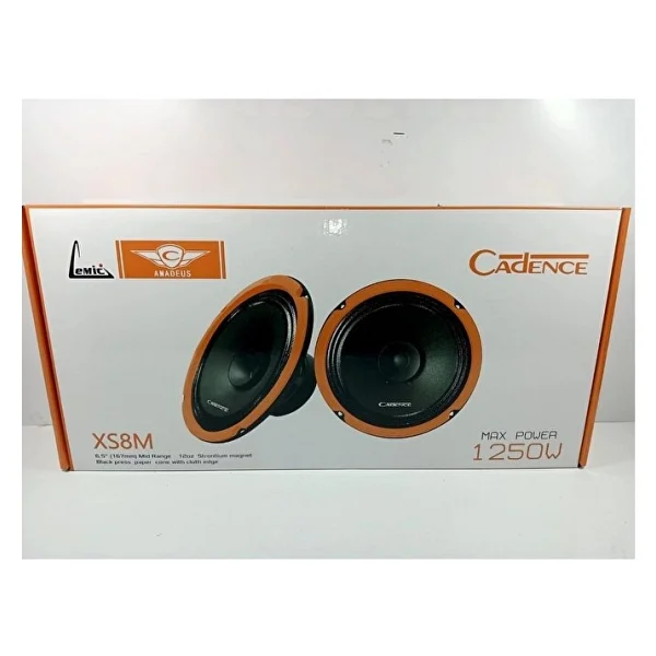 Ysn Sounds Cadence 20cm Midrange - Cadence Xs8m 1250w Midrange Hoparlör - Cadence Midrange 20cm - Görsel 3