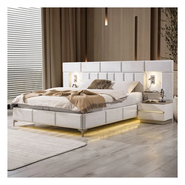 Edsy Home Alfa Yatak Odası Takımı - Bej - Görsel 4