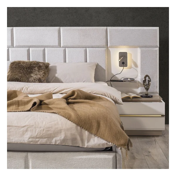 Edsy Home Alfa Yatak Odası Takımı - Bej - Görsel 8