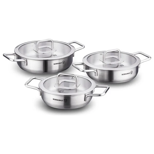 Korkmaz Stella A2929 6 Parça Omlet Sahan Set - Görsel 4